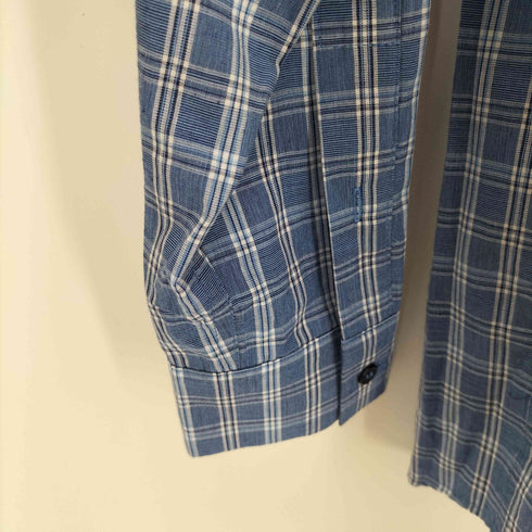 Faerie blue check academy shirt skirt セットアップ レディース