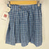 Faerie blue check academy shirt skirt セットアップ レディース