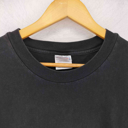 ヘインズ Hanes 90S~00S BEEFY HUSTLERプリント S/S エロTシャツ メンズ import:XL