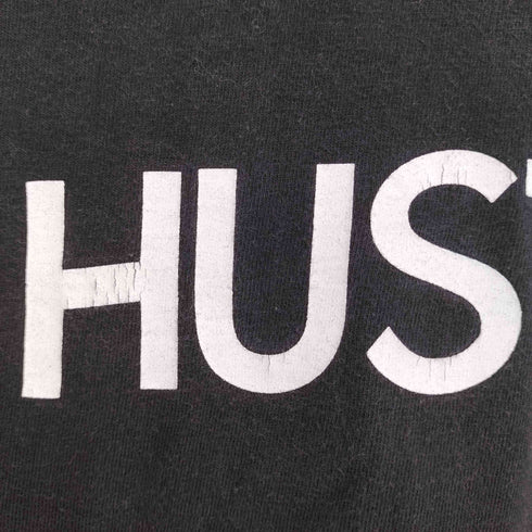 ヘインズ Hanes 90S~00S BEEFY HUSTLERプリント S/S エロTシャツ メンズ import:XL