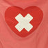 Faerie 25AW cross heart cut t-shirt レディース