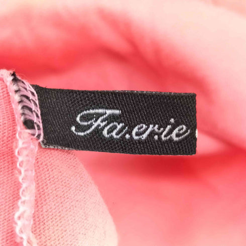 Faerie 25AW cross heart cut t-shirt レディース