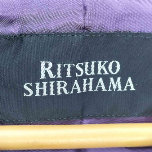 RITSUKO SHIRAHAMA ショールカラー フレアスリーブ ショート ダウンジャケット レディース JPN:2