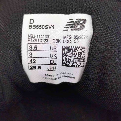 ニューバランス NEW BALANCE BB550 SV1 ローカットスニーカー メンズ JPN:26.5