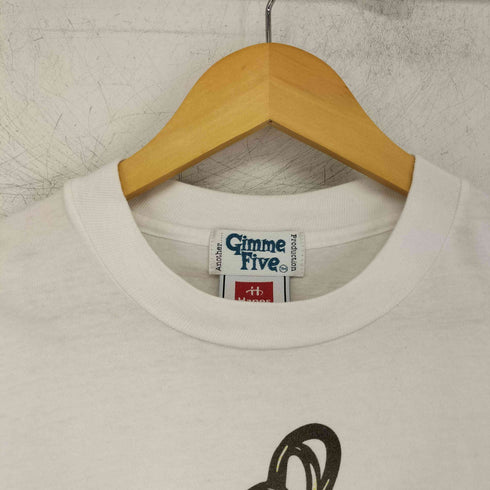 ギミーファイブ gimme five ローププリント S/S Tシャツ メンズ import:L
