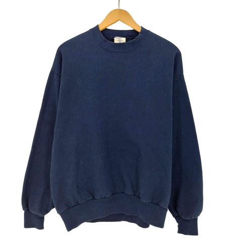 ジャージーズ JERZEES 90-00s USA製 ブランク モックネック 裏起毛 スウェット メンズ import:L