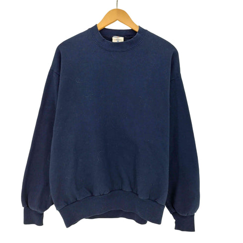 ジャージーズ JERZEES 90-00s USA製 ブランク モックネック 裏起毛 スウェット メンズ import:L