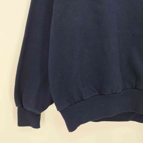 ジャージーズ JERZEES 90-00s USA製 ブランク モックネック 裏起毛 スウェット メンズ import:L