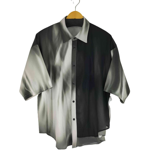 ノーアイディー NO ID. オーロラプリントシアーSH シャツ メンズ ONE SIZE