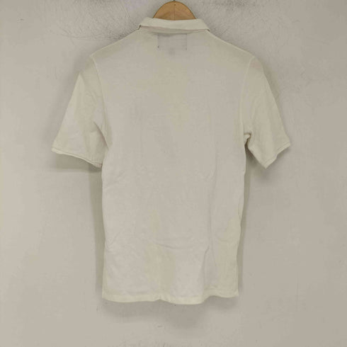 ラフシモンズ RAF SIMONS ワンポイント刺繍 鹿の子ポロシャツ レディース import:XS
