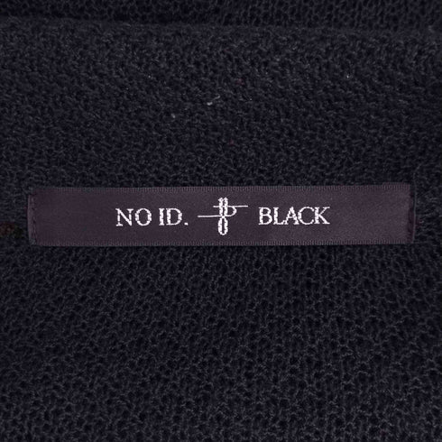 ノーアイディー NO ID. 26SS ドッキングオフタートルシアーニットCD カーディガン メンズ ONE SIZE