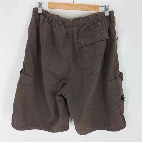 ジェイディッドロンドン JADED LONDON Brown Parachute Cargo Baggy Shorts メンズ M