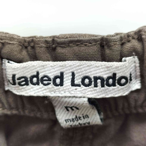ジェイディッドロンドン JADED LONDON Brown Parachute Cargo Baggy Shorts メンズ M