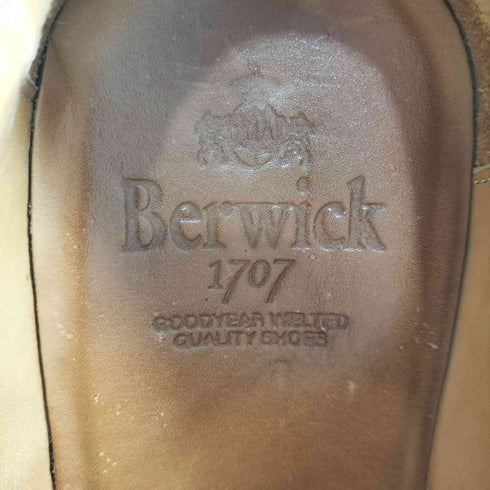 バーウィック Berwick 5551ROMLBK ストレートチップ レザーシューズ メンズ UK:8.5