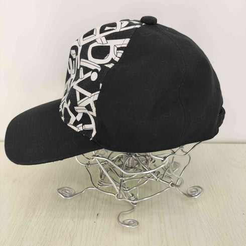 アニエスベーオム Agnes b.homme ロゴ総柄 グラフィックプリント キャップ メンズ TU