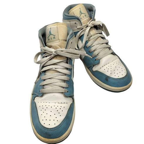 ジョーダンブランド JORDAN BRAND 22SS JORDAN BRAND WMNS AIR JORDAN 1 MID SAIL WORN BLUE-SAIL メンズ JPN:26.5