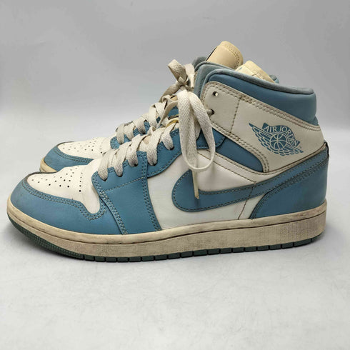 ジョーダンブランド JORDAN BRAND 22SS JORDAN BRAND WMNS AIR JORDAN 1 MID SAIL WORN BLUE-SAIL メンズ JPN:26.5