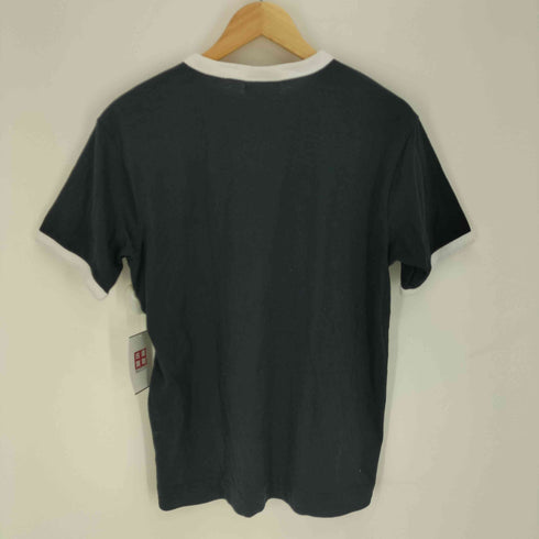 ラコステ LACOSTE ワンポイントロゴ リンガーTシャツ メンズ import:M
