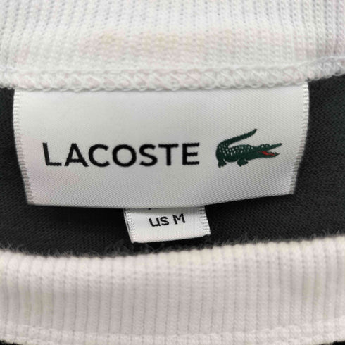 ラコステ LACOSTE ワンポイントロゴ リンガーTシャツ メンズ import:M