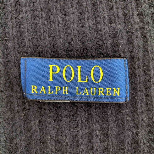 ポロラルフローレン POLO RALPH LAUREN ワンポイントロゴ刺繍 マフラー メンズ