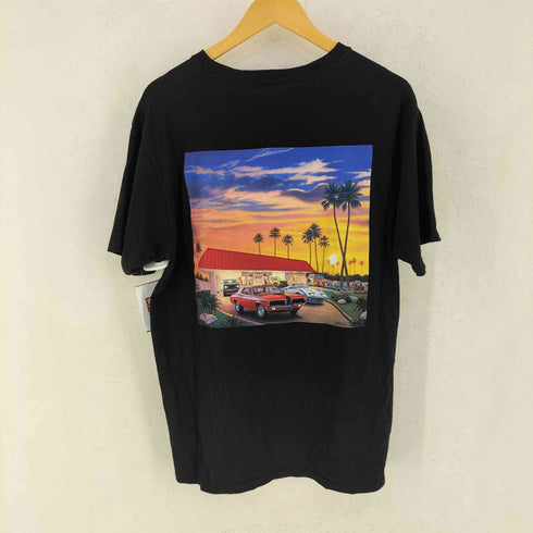 インアウトバーガー IN-N-OUT BURGER 両面プリントTシャツ メンズ L