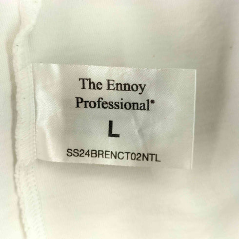ザエンノイプロフェッショナル The Ennoy Professional ラバーロゴ S/S Tシャツ メンズ JPN:L