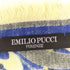 エミリオプッチ EMILIO PUCCI イタリア製 シルク ウール混 ビスコース 総柄 ストール レディース