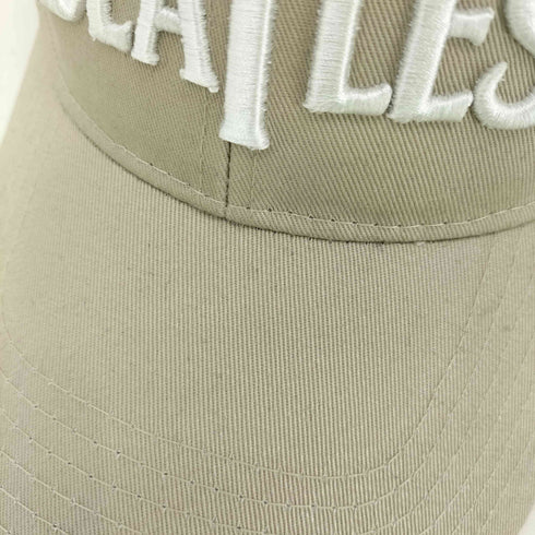 ザビートルズ THE BEATLES White Drop T Logo 刺繍 ベースボール キャップ メンズ OSFA