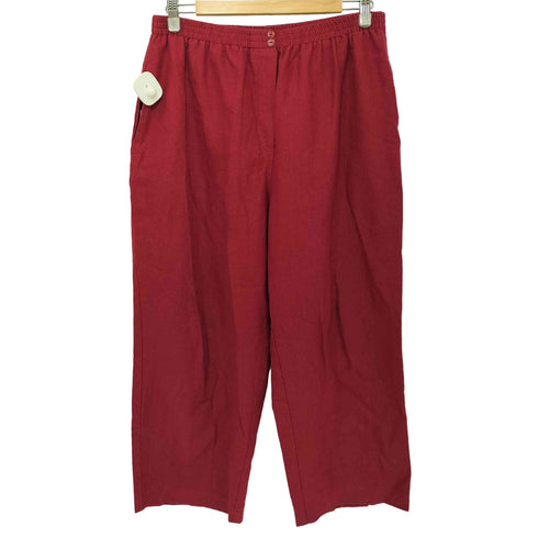 サグハーバー SAG HARBOR 90s コットンリネン イージー ワイドパンツ メンズ import:M
