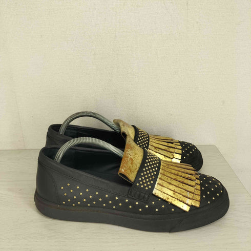 ジュゼッペザノッティ GIUSEPPE ZANOTTI スタッズデザイン タッセルスリッポン メンズ EUR:43