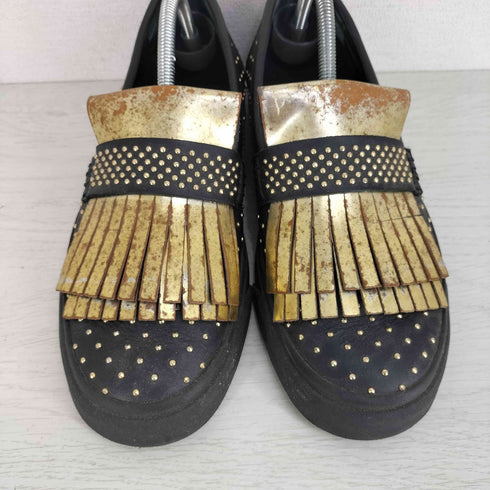ジュゼッペザノッティ GIUSEPPE ZANOTTI スタッズデザイン タッセルスリッポン メンズ EUR:43