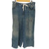 エムエムシックスメゾンマルジェラ MM6 Maison Margiela 25SS ドローストリング バギージーンズ レディース 30