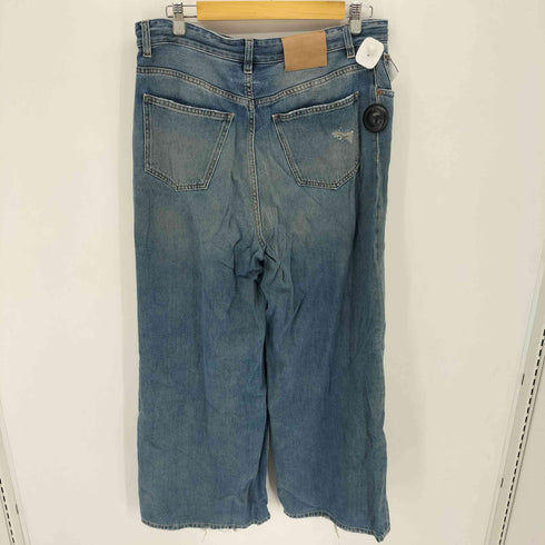 エムエムシックスメゾンマルジェラ MM6 Maison Margiela 25SS ドローストリング バギージーンズ レディース 30