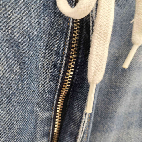 エムエムシックスメゾンマルジェラ MM6 Maison Margiela 25SS ドローストリング バギージーンズ レディース 30