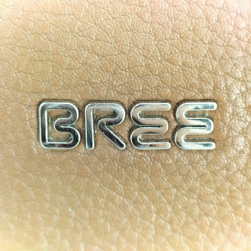 ブリー BREE ドイツ製 ロゴプレート ラウンドファスナー 長財布 メンズ