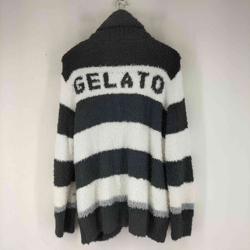ジェラートピケオム Gelato Pique Homme ストライプ カーディガン メンズ JPN:M