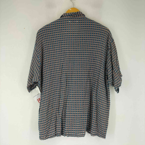 ジャーナルスタンダードレリューム JOURNAL STANDARD relume CHECK SHEER DOBBY S/S SH メンズ JPN:L