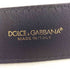 ドルチェアンドガッバーナ DOLCE&GABBANA ダブルサークルバックルレザーベルト メンズ
