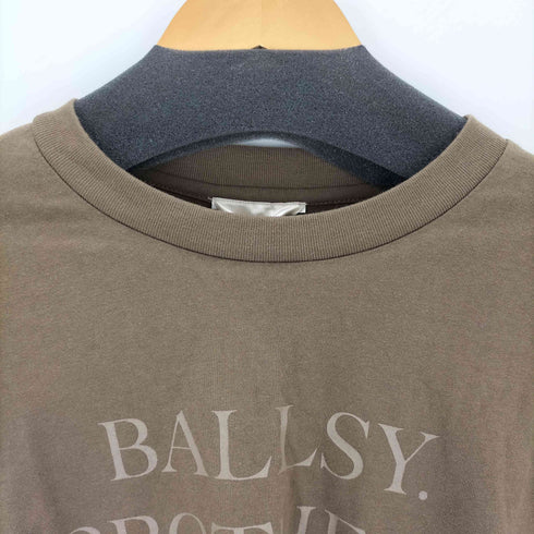BALLSY.BROTHERS カジュアルロゴプリントTシャツ レディース L