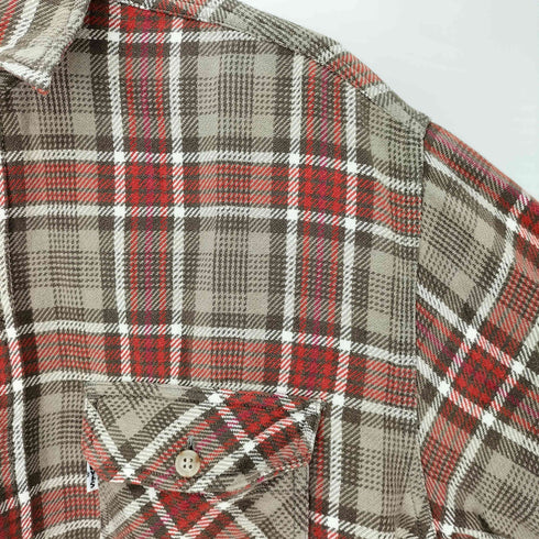 リーバイス Levis 90S フラップポケット チェック L/S ネルシャツ メンズ import:L