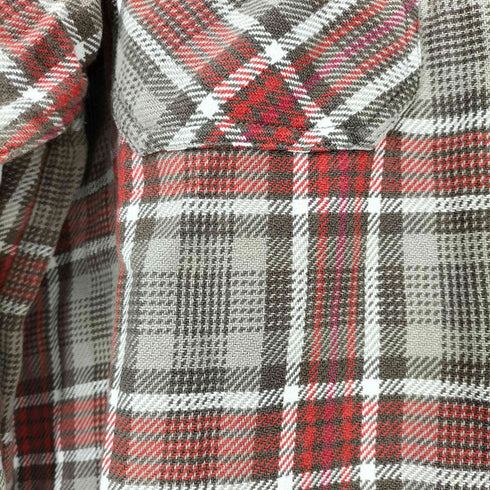リーバイス Levis 90S フラップポケット チェック L/S ネルシャツ メンズ import:L