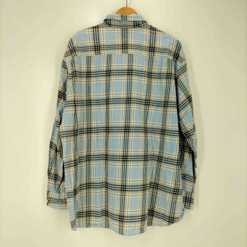 リーバイス Levis OVERSIZED フラップポケット チェック L/S ネルシャツ メンズ import:M