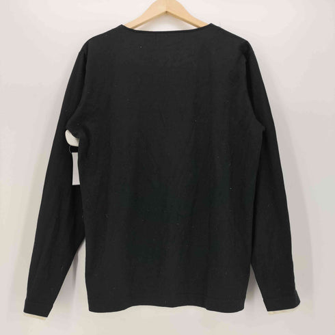 フロント 英文字 プリント 十字架 L/S Tシャツ Y2K メンズ JPN:L