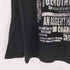 フロント 英文字 プリント 十字架 L/S Tシャツ Y2K メンズ JPN:L