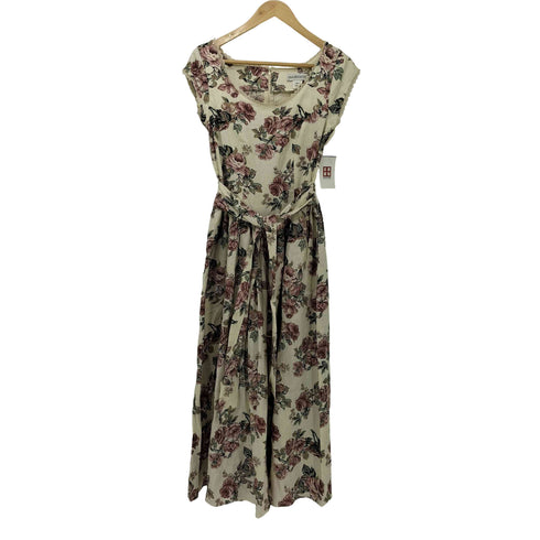 WESTMINDTERLACE USA製 花柄 レース レトロ ワンピース レディース 4