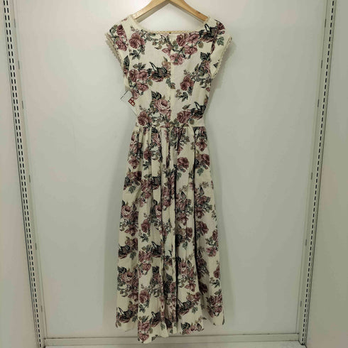 WESTMINDTERLACE USA製 花柄 レース レトロ ワンピース レディース 4