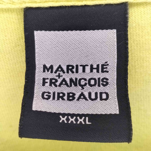 マリテフランソワジルボー MARITHE FRANCOIS GIRBAUD 90~00s ロゴプリントクルーネックTシャツ メンズ XXXL