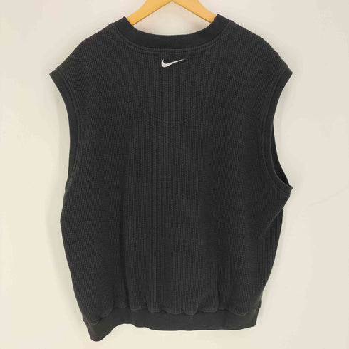 ナイキゴルフ NIKE GOLF スウッシュ刺繍 NBAロゴ刺繍 太畝 コーデュロイ Vネック ベスト メンズ JPN:XL