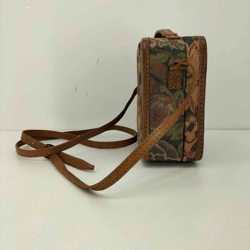 BARGANZA 80S VINTAGE TAPESTRY CROSSBODY BOX BAG ゴブラン織 レディース