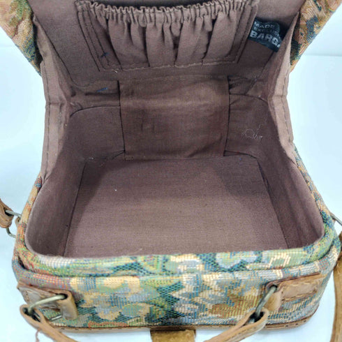 BARGANZA 80S VINTAGE TAPESTRY CROSSBODY BOX BAG ゴブラン織 レディース